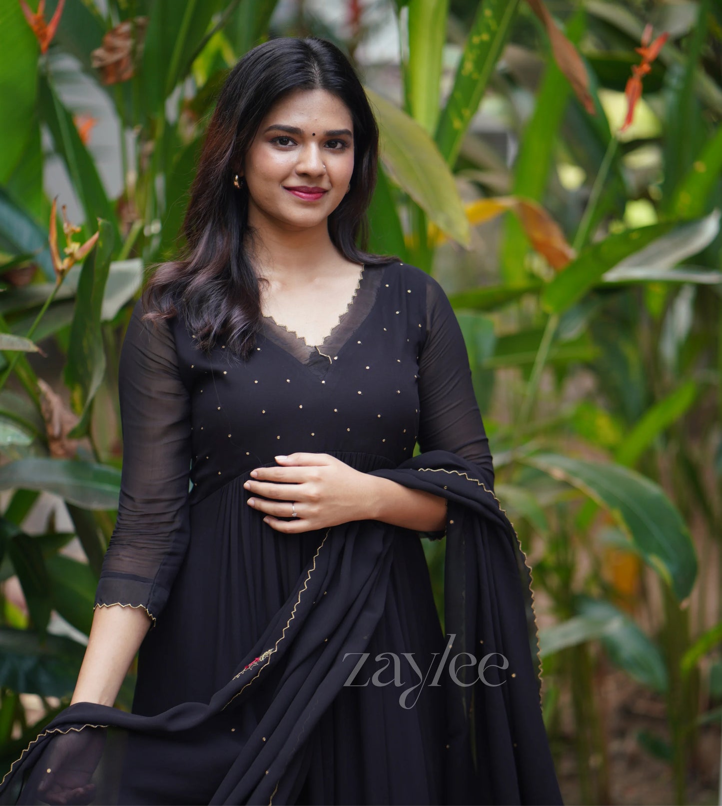 Midnight Black Kurta