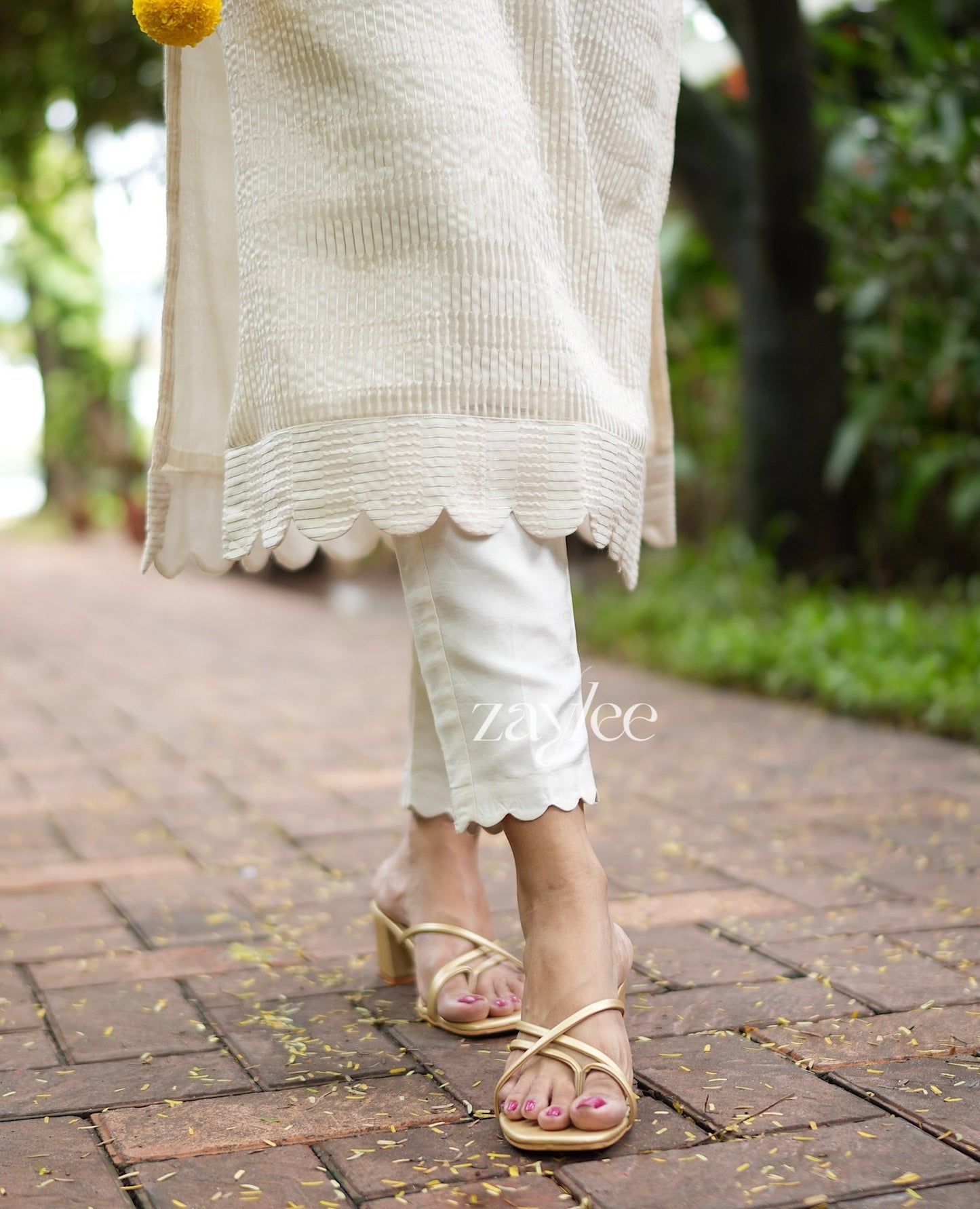 Ivory Silk Kurta