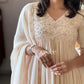 Ivory Scalloped Kurta