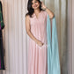 Dusty Pink Embroidered Kurta