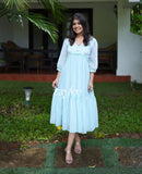 Aqua Blue Kota Dress