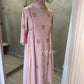 Pale Pink Zari Work Kurta