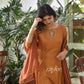 Honey Brown Anarkali