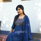 Regal Blue Anarkali