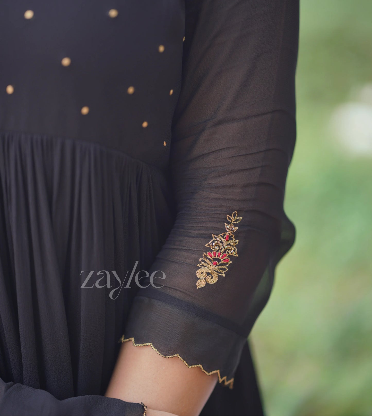 Midnight Black Kurta