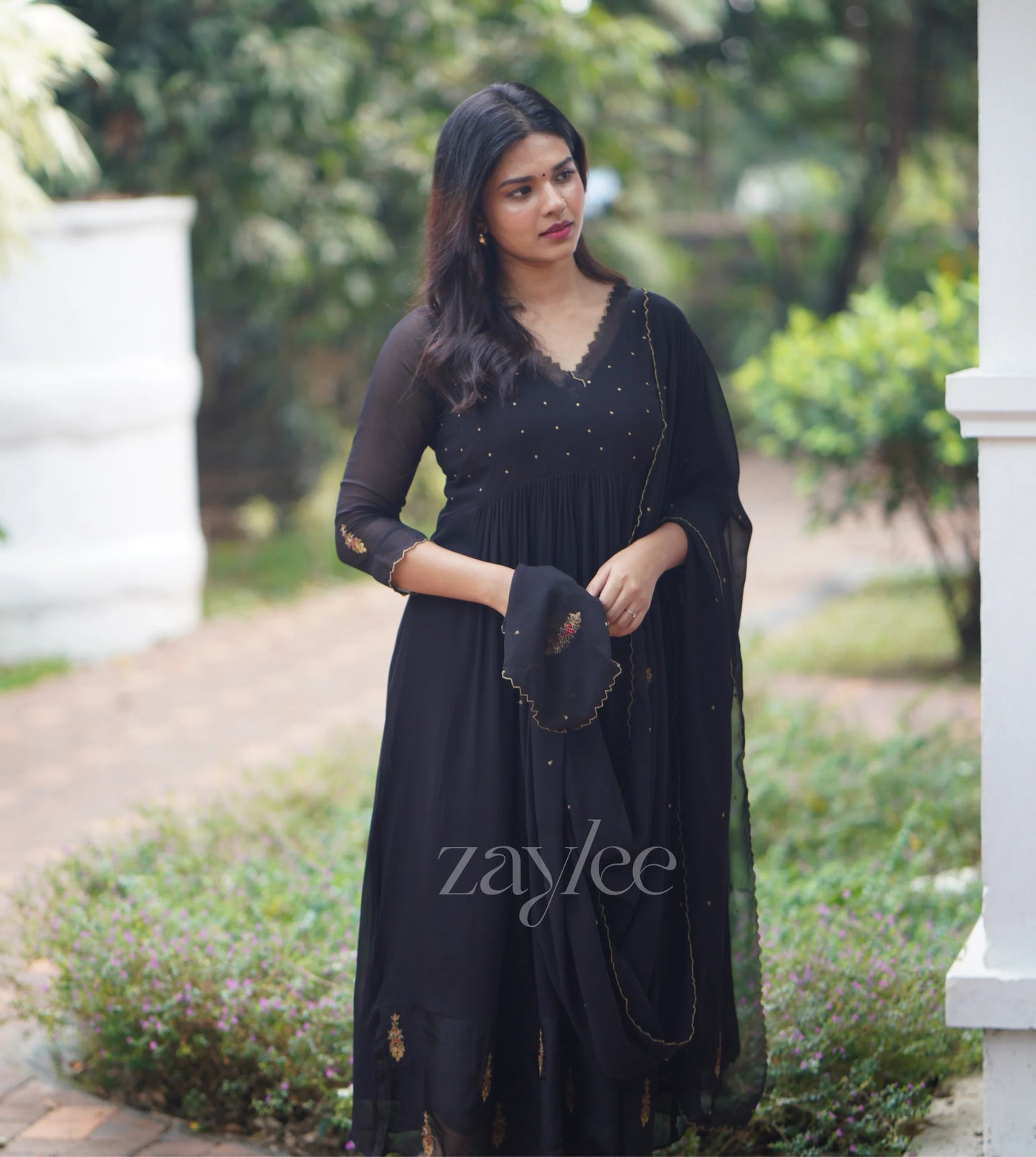 Midnight Black Kurta