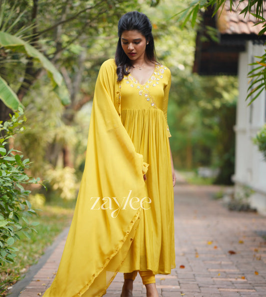 Marigold Mustard Yellow Kurta