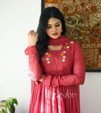 Scarlet Red kurta