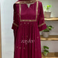 Brocade Border gathered kurta