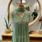 Sage Green Gathered Kurta