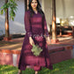 Grape Wine Aline Kurta