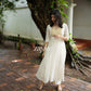 Off White Banarasi Tissue Silk Kurta