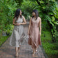 Silk Aline Scalloped Kurta