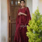 Ruby Red Anarkali