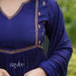 Glistening Blue Zari Work Kurta