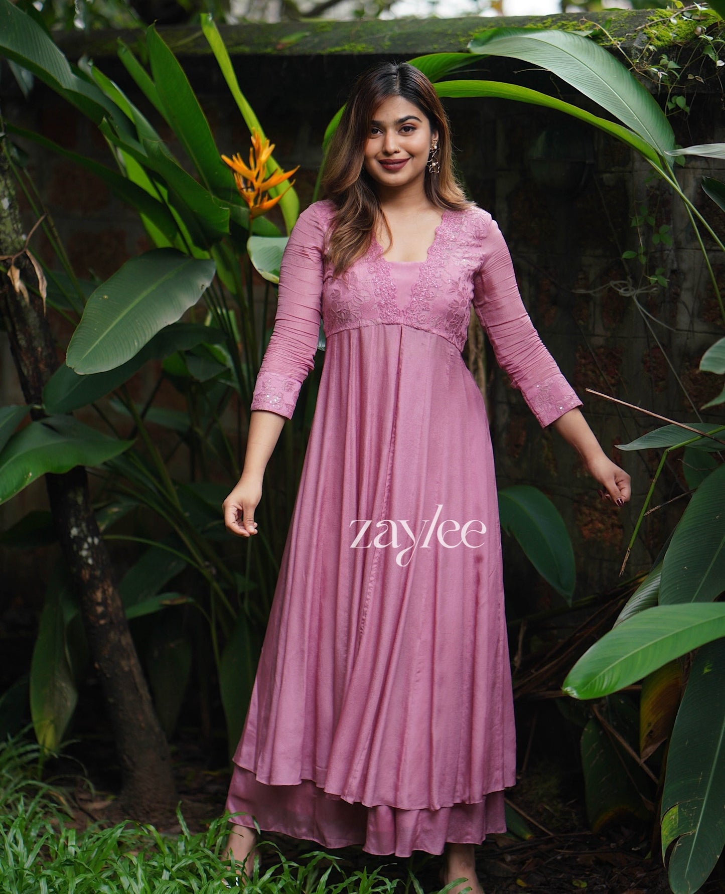 Blush Pink Anarkali & Pants