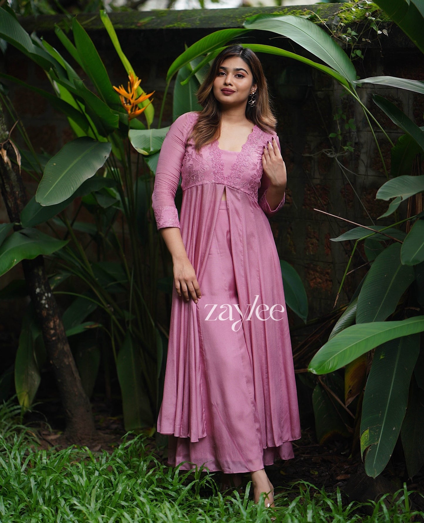 Blush Pink Anarkali & Pants