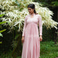 Pale Pink Gathered Kurta