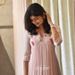 Soft Pink Gathered Kurta