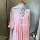 Pink-Blue Dual Tone Kurta