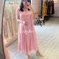 Dusty Pink Zari Work Kurta
