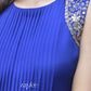 Cobalt Blue Pleated Kurta