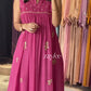 Mulberry Pink Gathered Kurta