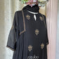 Black Zari Embellished Kurta