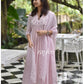 French Rose Embellished Kurta