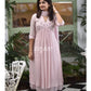 French Rose Embellished Kurta