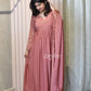 Brick Rose Anarkali