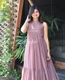 Cinnamon Organza Dress