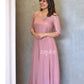 Peony Pink Panel Anarkali.