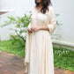 Ivory Kurta with Pastel Embellishments