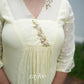 Butter Yellow Embellished Kurta