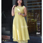 Buttercup Yellow Organza Dress