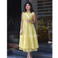 Buttercup Yellow Organza Dress
