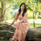 Soft Brown Embroidered Kurta
